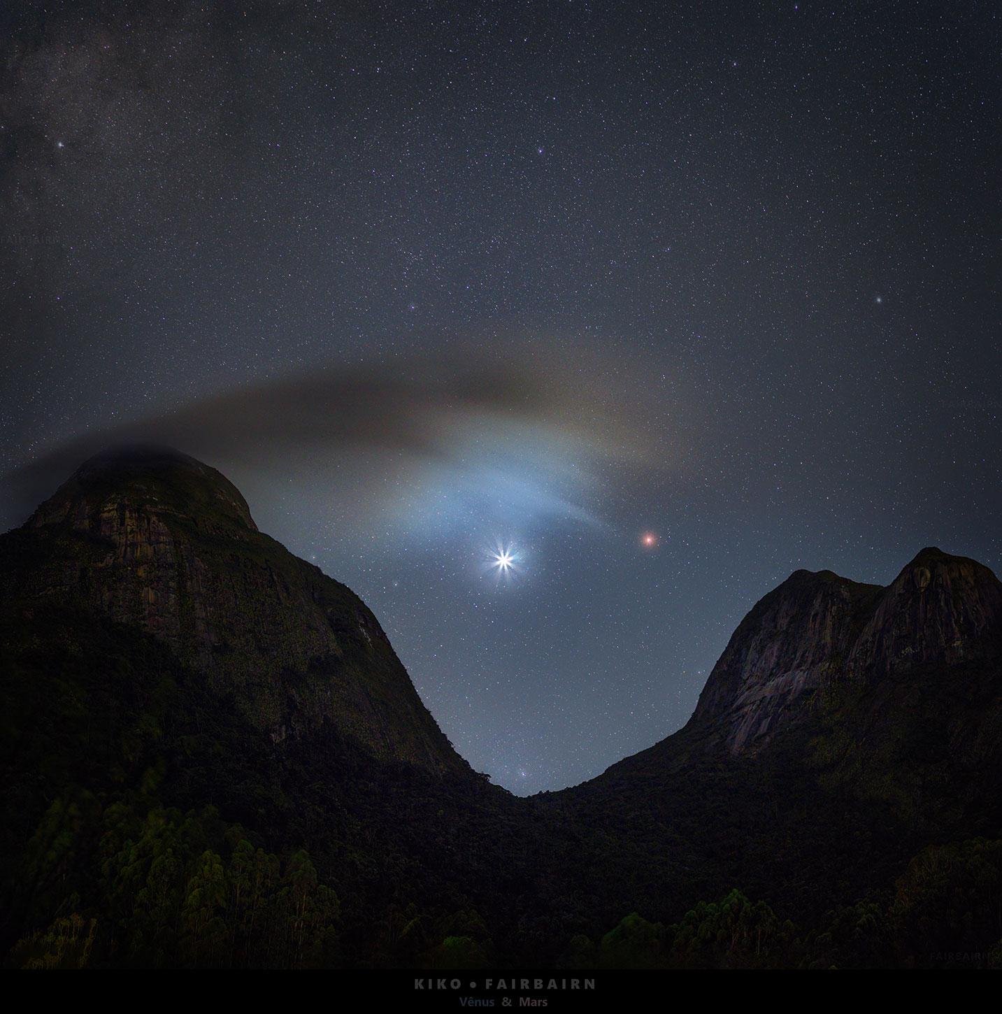 A foto tirada pelo fotógrafo brasileiro entrou para a seleção de imagens astronômicas do dia no site da NASA