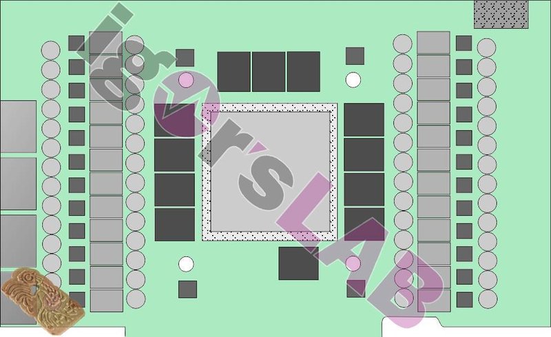 Projeto da PCB das RTX 4080 e 4090 apresenta 24 conversores de voltagem