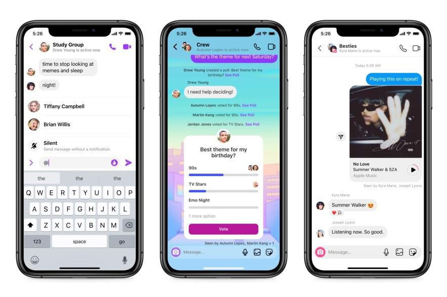 Compartilhamento de músicas em mensagens diretas será integrado com Apple Music, Amazon Music e Spotify