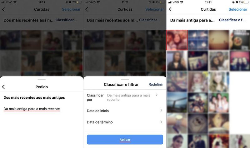 Passos 7 a 9 (Fonte: Instagram/Reprodução)