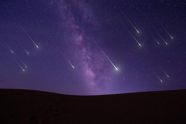 Os Meteoros Líridas são partículas de poeira do cometa Thatcher, que passou pela Terra em 1861. (Fonte: Shutterstock/Reprodução)