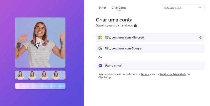 (Clipchamp/Reprodução)