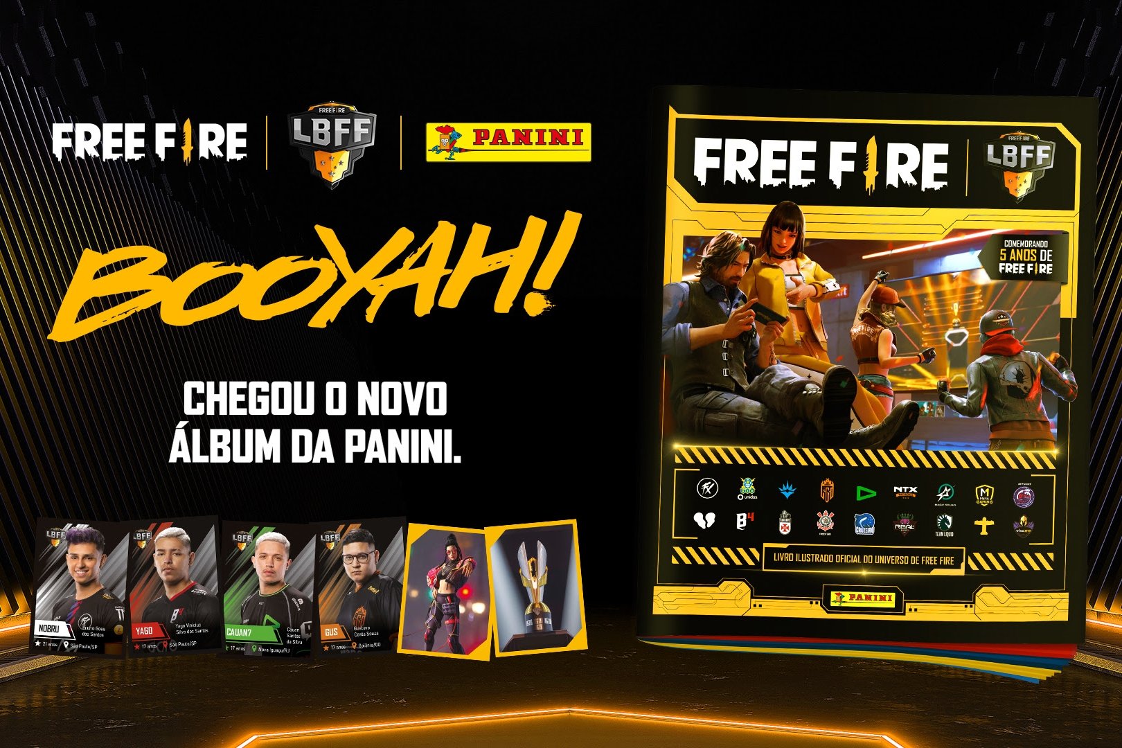 RESGATE AS RECOMPENSAS DA FINAL LBFF, SKIN GRÁTIS, EVENTO DIA DO BOOYAH - ATUALIZAÇÃO  FREE FIRE 