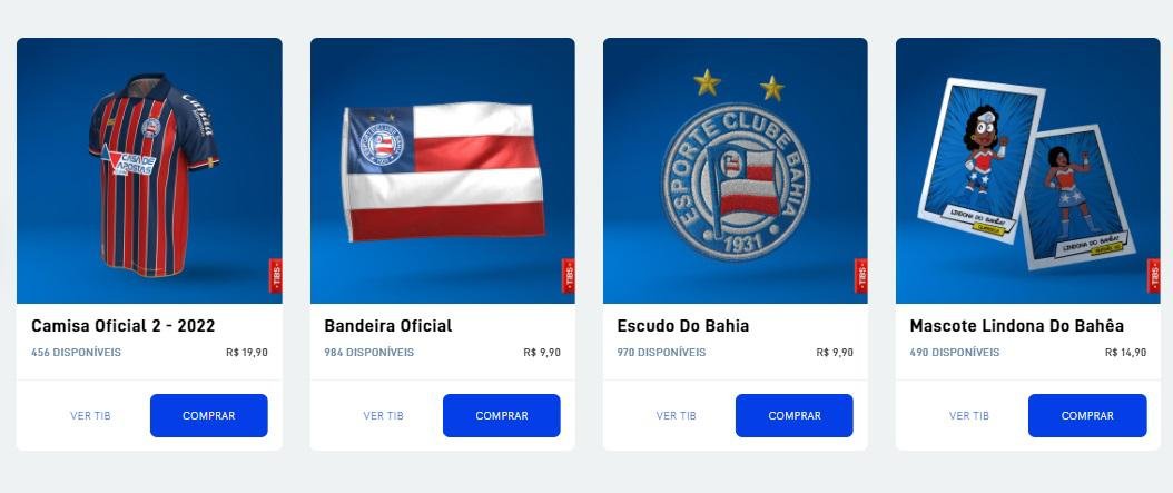 Esporte Clube Bahia lança plataforma de colecionáveis digitais