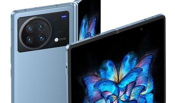 Vivo lança o X Fold, celular dobrável com telas de 120Hz