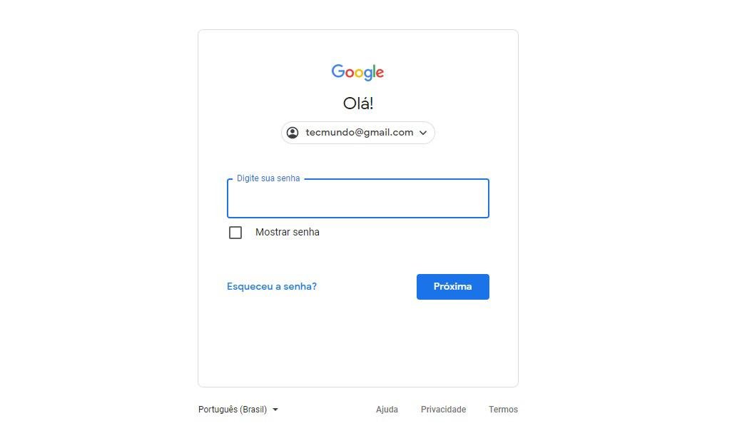 Como recuperar o nome de usuário ou a senha do Facebook, Gmail