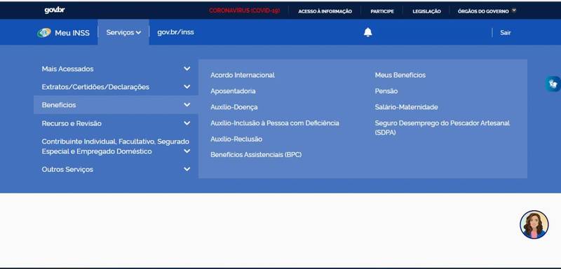 Página para agendar perícia médica do INSS. (Fonte: INSS/Reprodução)