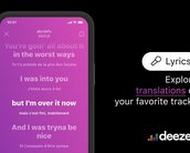 Deezer lança tradução simultânea para letras de música em seu app