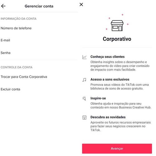 Migrar para uma conta corporativa é mais fácil do que você imagina