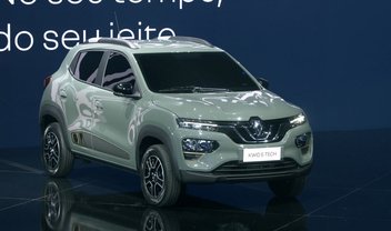 Renault anuncia Kwid E-Tech com 298km de autonomia por R$ 142 mil