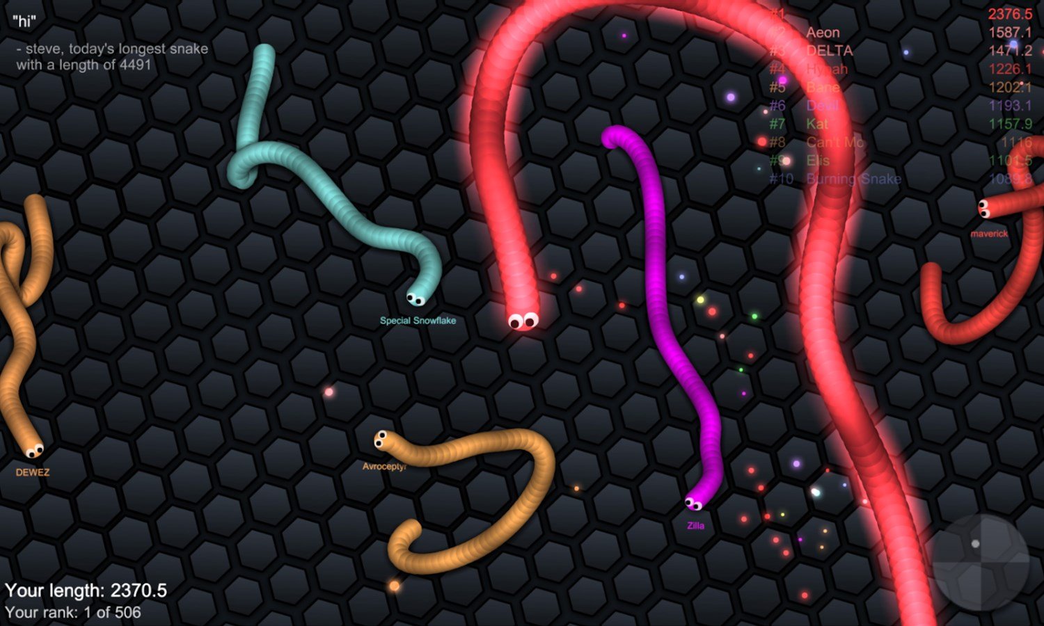 Slither.io: veja dicas para jogar o 'game da cobrinha' online