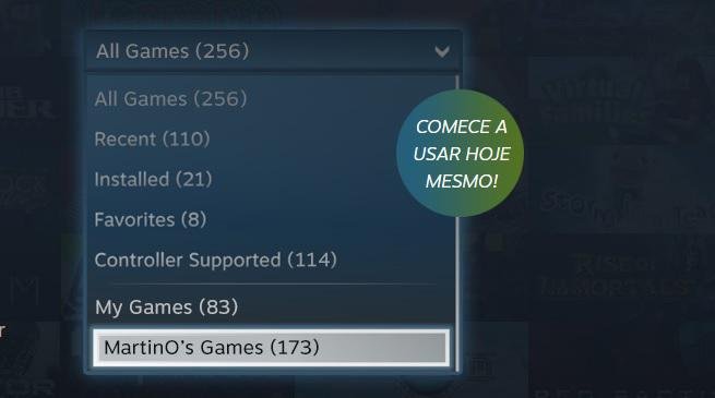 Aprenda a compartilhar seus jogos pela Steam! - Liga dos Games