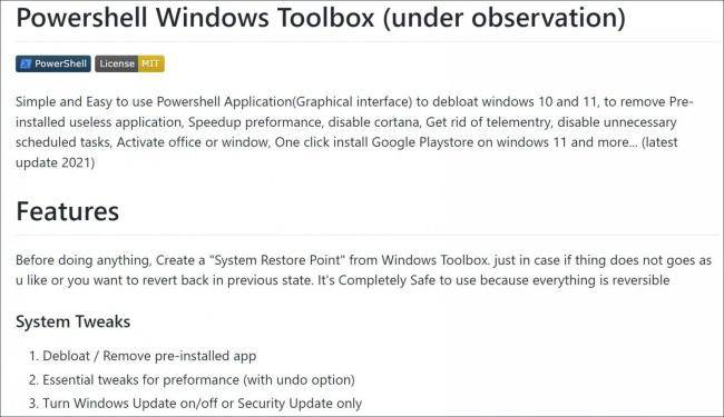 O Windows 11 ToolBox chegou a ser bastante recomendado para a execução de apps Android.