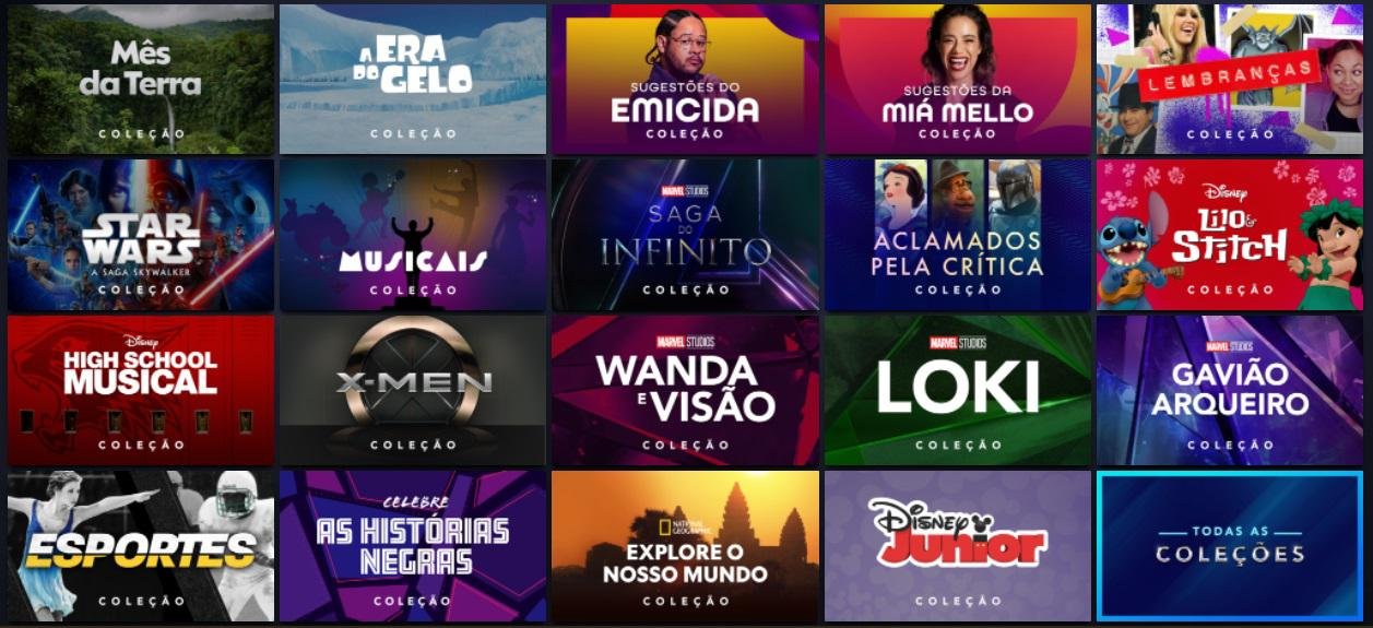 Disney+ revela avatares para perfis da plataforma