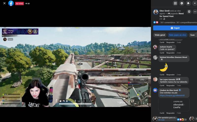 O Facebook Gaming é popular pelas transmissões ao vivo de seus criadores de conteúdo