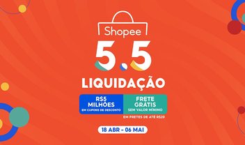 Shopee anuncia campanha promocional com R$ 5 milhões em descontos