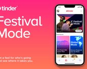 Tinder celebra a volta dos shows com o 'Modo Festival'