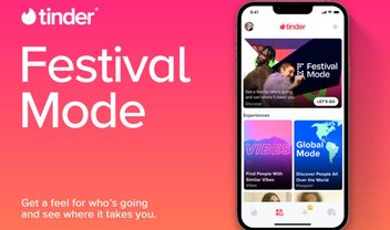 Tinder celebra a volta dos shows com o 'Modo Festival'