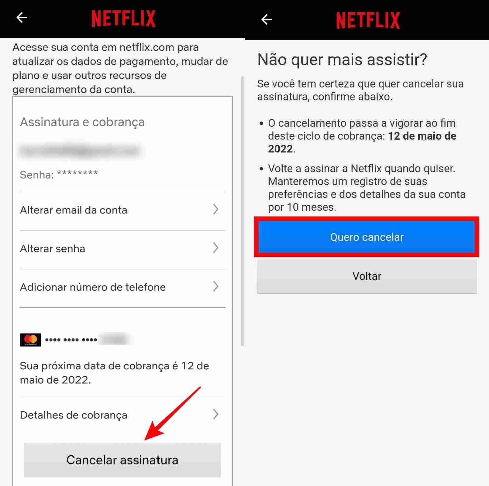 Como cancelar ASSINATURA da NETFLIX pelo Celular 