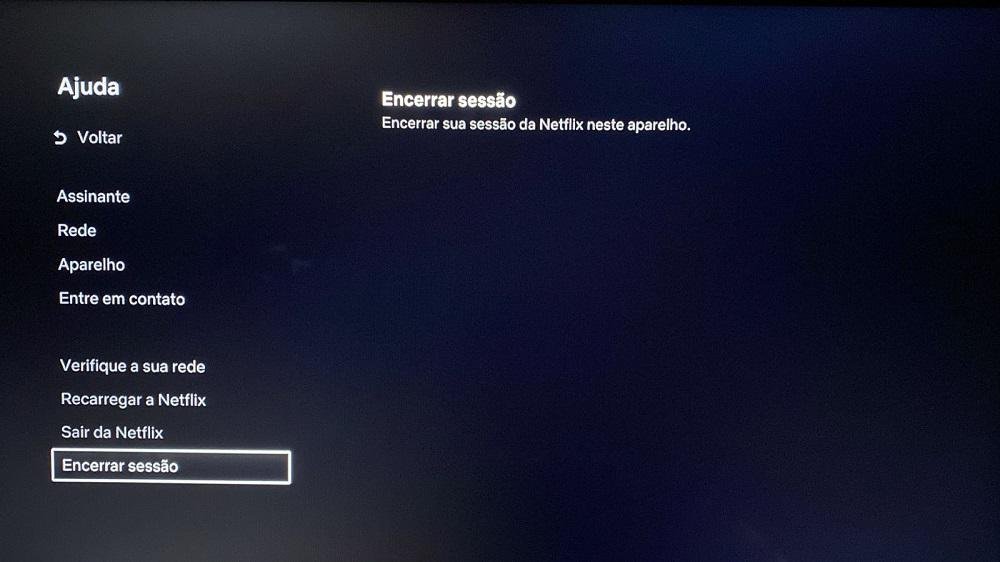 Como cancelar a tua conta na Netflix?