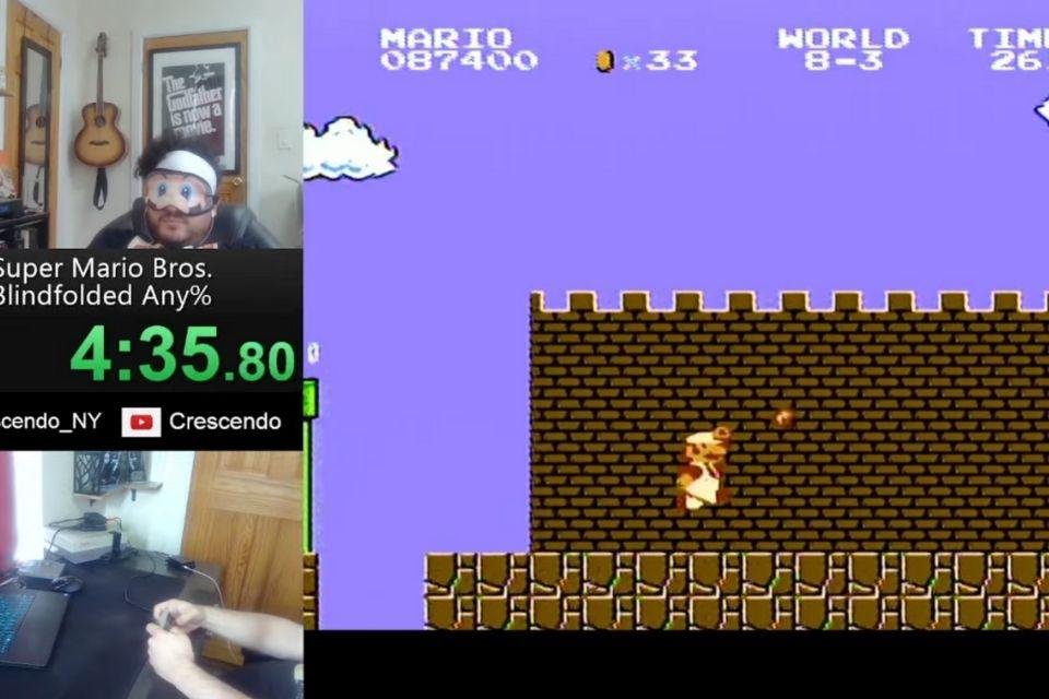 Há um novo recorde de zerar Super Mario Bros. mais rapidamente