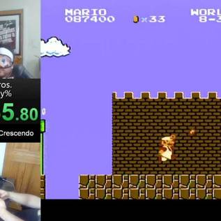 Imagem de Speedrunner zera Super Mario Bros. de olhos vendados em 6 minutos