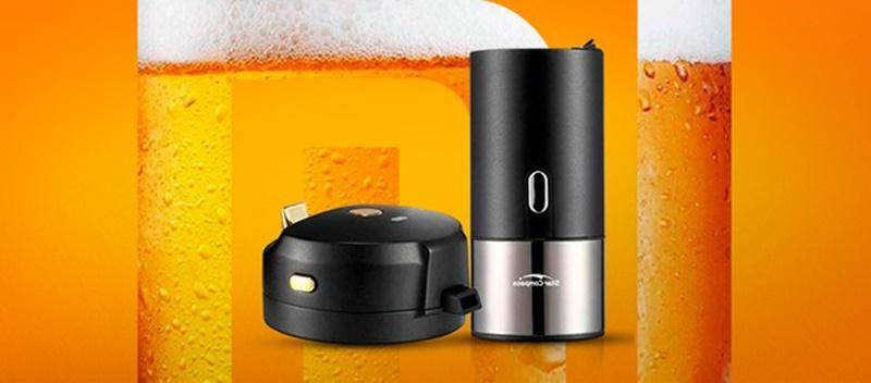 A Chopeira da Xiaomi utiliza vibrações ultrassônicas para transformar a cerveja em chope.