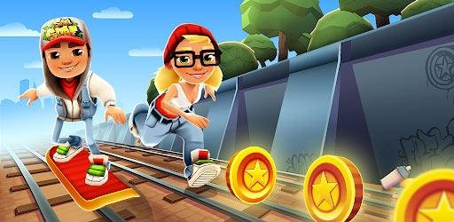 Subway Surfers é um ótimo game para jogar no metrô