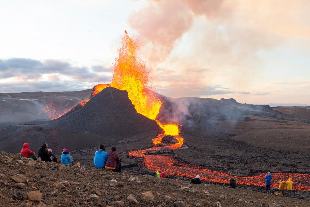 Vulcões são responsáveis por catástrofes naturais (Fonte: Shutterstock)