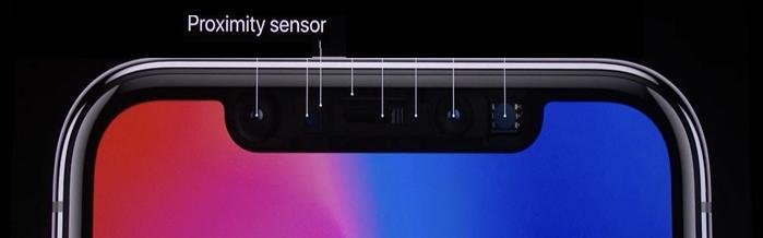Sensor de proximidade do iPhone