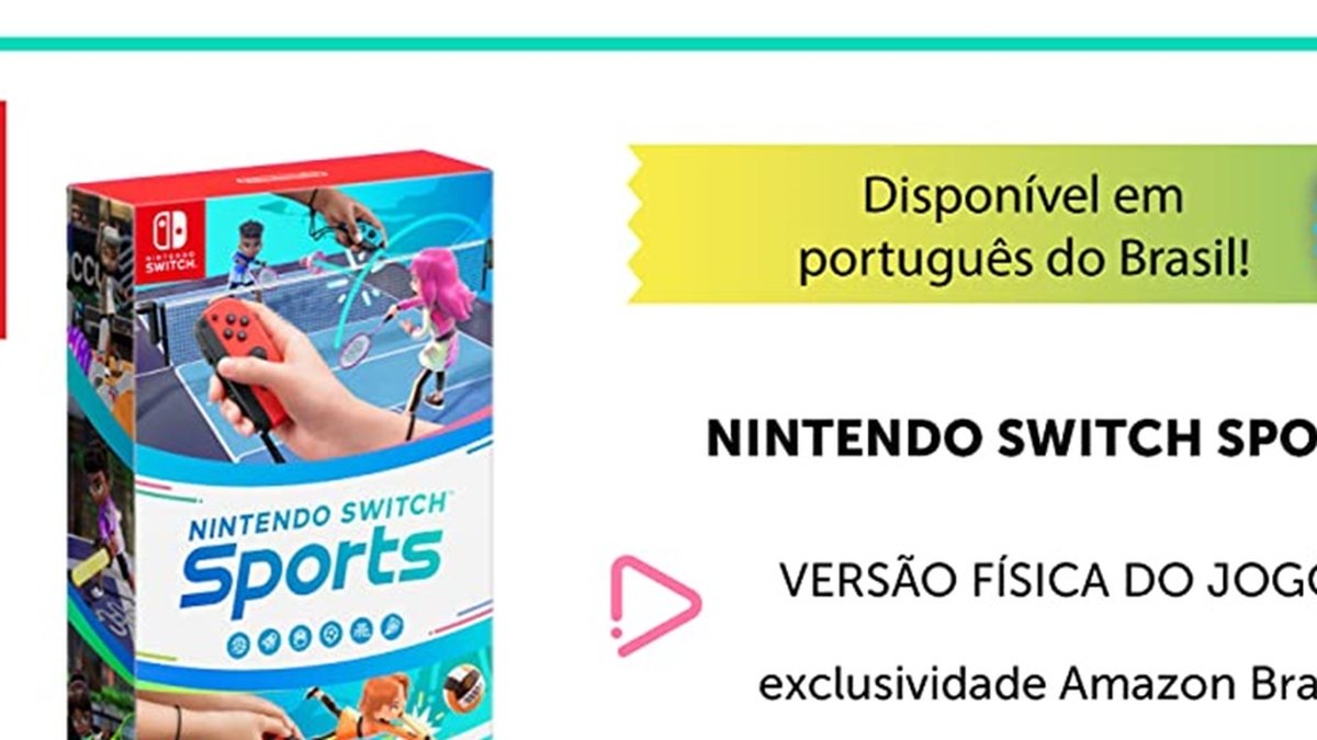 Nintendo Switch Sports será vendido em mídia física na  Brasil