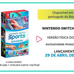 Imagem de Nintendo Switch Sports será vendido em mídia física na Amazon Brasil