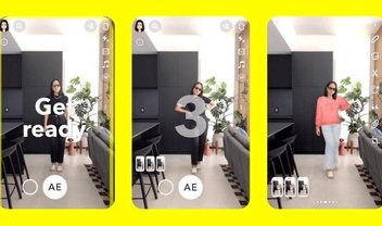 Snapchat usa realidade aumentada para criar guarda-roupa virtual