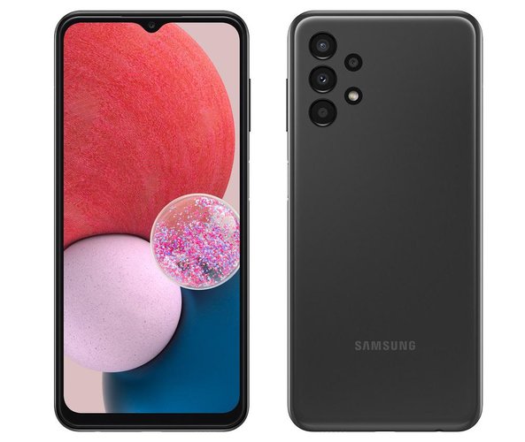 Assim como o A22 5G, o Galaxy A13 também tem leitor de digitais na lateral.