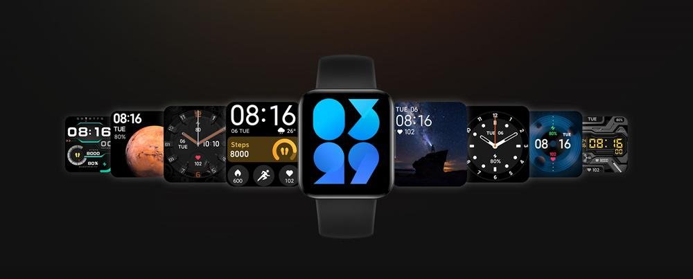 A fabricante do celular Poco garante muita personalização para o seu smartwatch.