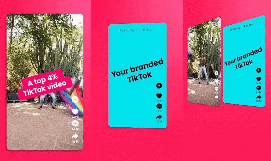O TikTok Pulse colocará as marcas entre 4% dos melhores vídeos da rede social