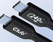 Veja os primeiros cabos USB-C no padrão 2.1 com 240W