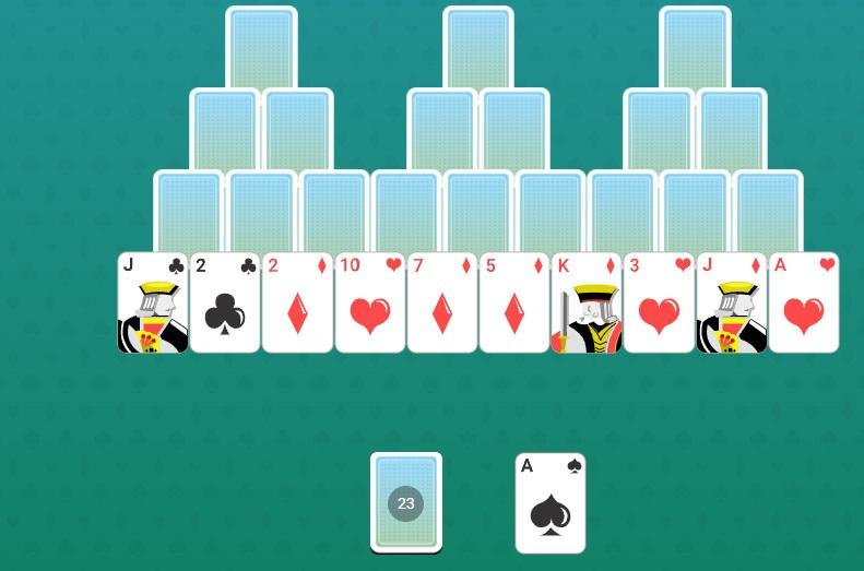 365 Solitaire em Jogos na Internet