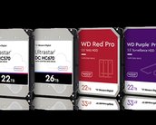 Western Digital anuncia primeiros HDs de 22 TB e 26 TB do mundo