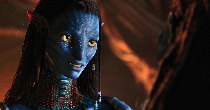 Neytiri (Zoe Saldana).