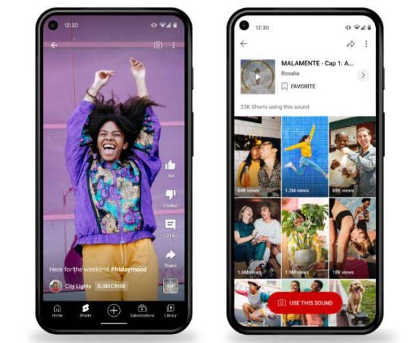 A nova função do YouTube Shorts chega primeiro ao app para iOS.