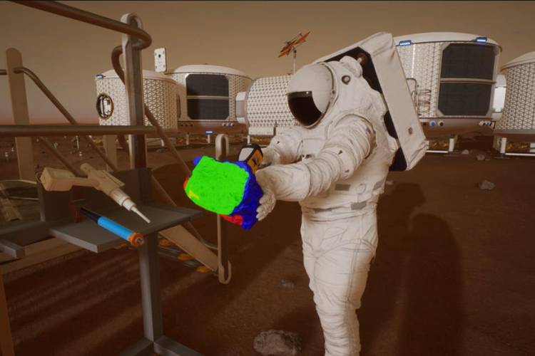 Ideia de um projeto de simulação de Marte já existe na NASA. (Fonte: MarsXR/Divulgação)