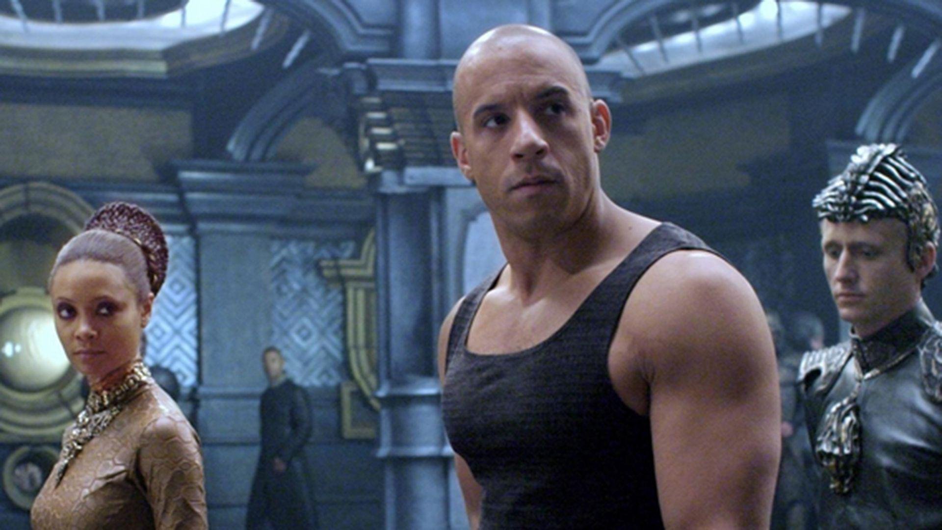 Riddick played by Vin Disiel.