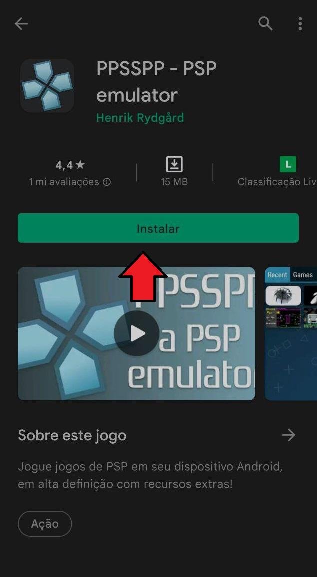 Método para Baixar jogo da PSP