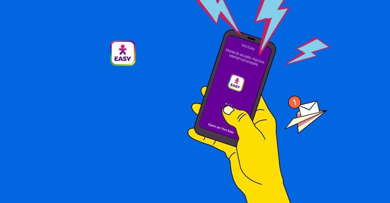 O Vivo Easy traz planos de acordo com o que é utilizado pelo usuário