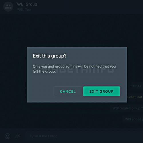 Fonte: WhatsApp/captura de tela por WABetaInfo/Reprodução.