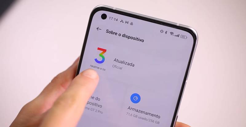 Realme UI 3.0 no GT 2 Pro