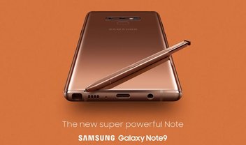 Com 4 anos de mercado, Galaxy Note 9 recebe nova atualização