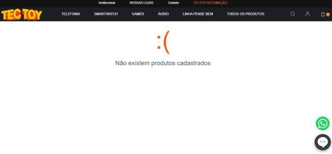 O power bank não aparece no site da Tectoy, após a solicitação do Ministério da Justiça.