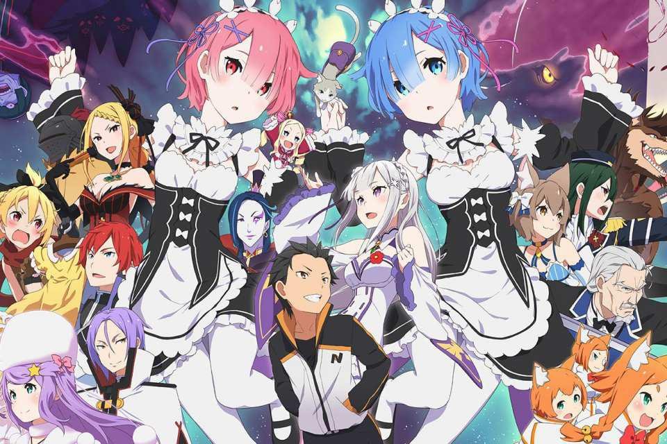 Japoneses querem a continuação dos animes de Re:Zero e No Game No